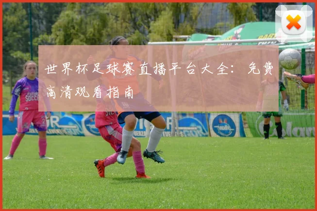世界杯足球赛直播平台大全：免费高清观看指南